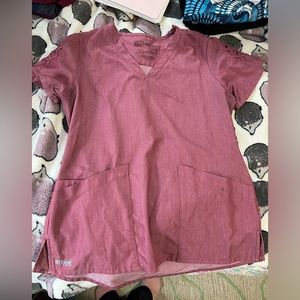 Greys anatomy scrub set; signature style